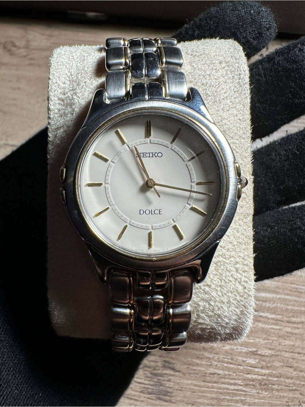 Seiko Two-Tone Silver and Gold Men's Dress Watch